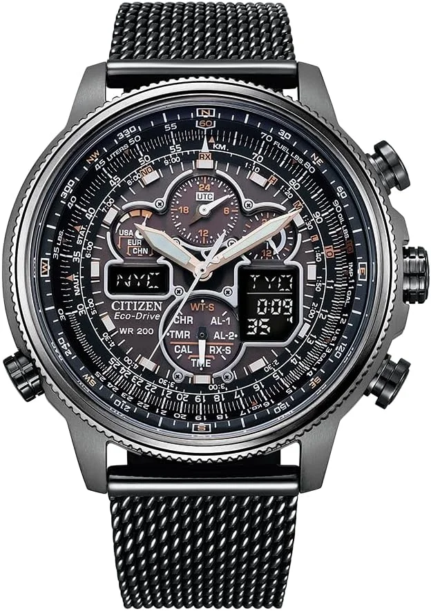 ساعت مچی مردانه سیتیزن اکو-درایو مدل Navihawk A.TJY8047-81E