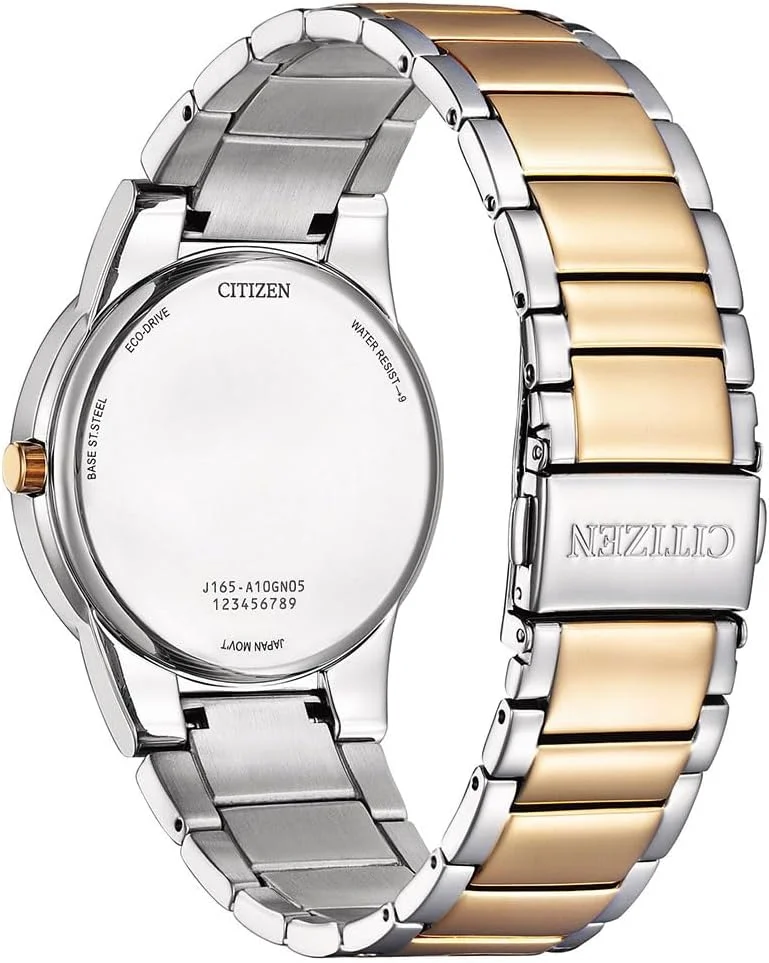 ساعت مردانه سیتیزن اکو-درایو صفحه سبز - AU1064-85A، نقره ای، مدرن ساعت مردانه سیتیزن اکو-درایو صفحه سبز - AU1064-85A، نقره ای، مدرن