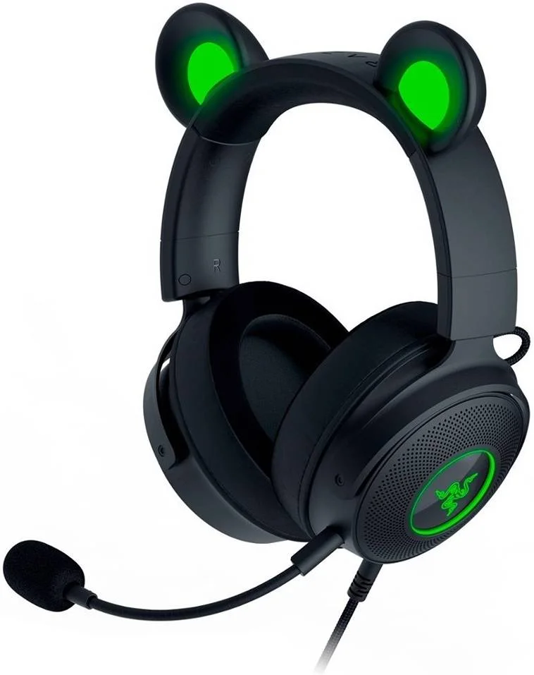 هدست گیمینگ Razer Kraken Kitty V2 Pro، درایورهای 50 میلیمتری Razer TriForce Titanium، حذف نویز پسیو، الگوی دریافت صدا یکطرفه، اتصال USB Type-A، مشکی | RZ04-04510100-R3M1 هدست گیمینگ Razer Kraken Kitty V2 Pro، درایورهای 50 میلیمتری Razer TriForce Titanium، حذف نویز پسیو، الگوی دریافت صدا یکطرفه، اتصال USB Type-A، مشکی | RZ04-04510100-R3M1