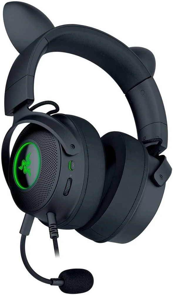 هدست گیمینگ Razer Kraken Kitty V2 Pro، درایورهای 50 میلیمتری Razer TriForce Titanium، حذف نویز پسیو، الگوی دریافت صدا یکطرفه، اتصال USB Type-A، مشکی | RZ04-04510100-R3M1 هدست گیمینگ Razer Kraken Kitty V2 Pro، درایورهای 50 میلیمتری Razer TriForce Titanium، حذف نویز پسیو، الگوی دریافت صدا یکطرفه، اتصال USB Type-A، مشکی | RZ04-04510100-R3M1