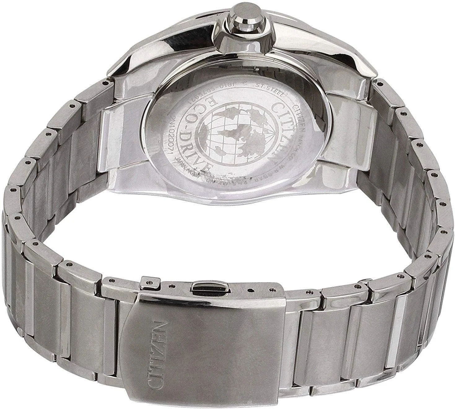 ساعت مچی مردانه سیتیزن اکو-درایو آنالوگ صفحه سفید - AW1010-57B