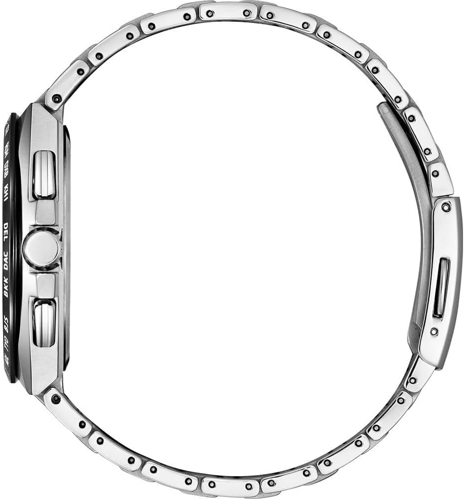 ساعت مچی مردانه سیتیزن کورنوگراف اکو-درایو با بند تیتانیومی مدل AT8238-84L