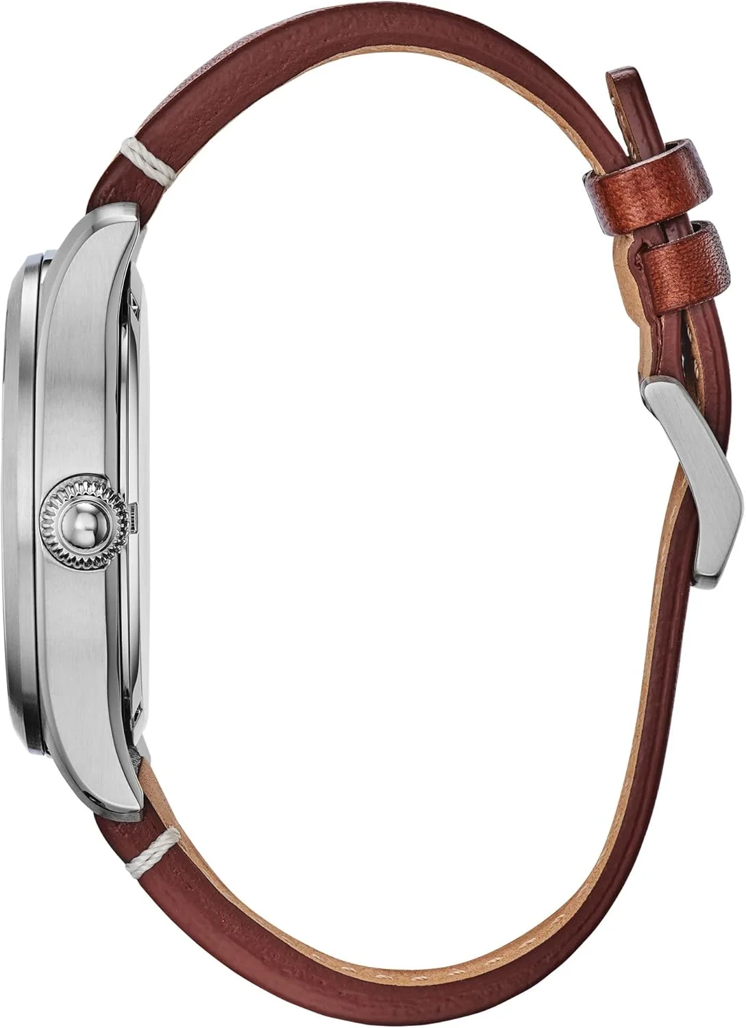 ساعت مچی مردانه سیتیزن مدل Garrison با بند چرمی، نشانگرهای اعداد عربی، استیل ضد زنگ، مناسب فعالیت های ورزشی و استفاده روزمره ساعت مچی مردانه سیتیزن مدل Garrison با بند چرمی، نشانگرهای اعداد عربی، استیل ضد زنگ، مناسب فعالیت های ورزشی و استفاده روزمره