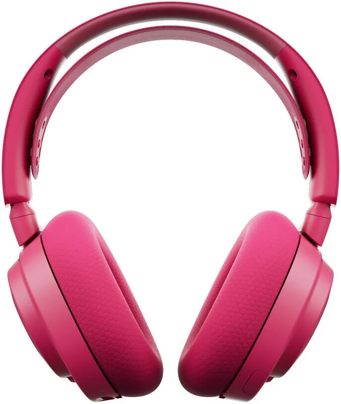 هدست گیمینگ بی‌سیم SteelSeries Arctis Nova 7 Gen 2، درایورهای مغناطیسی نئودیمیوم، صدای فضایی 360 درجه، میکروفون حذف نویز، عمر باتری 50 ساعته، ارغوانی | 61732