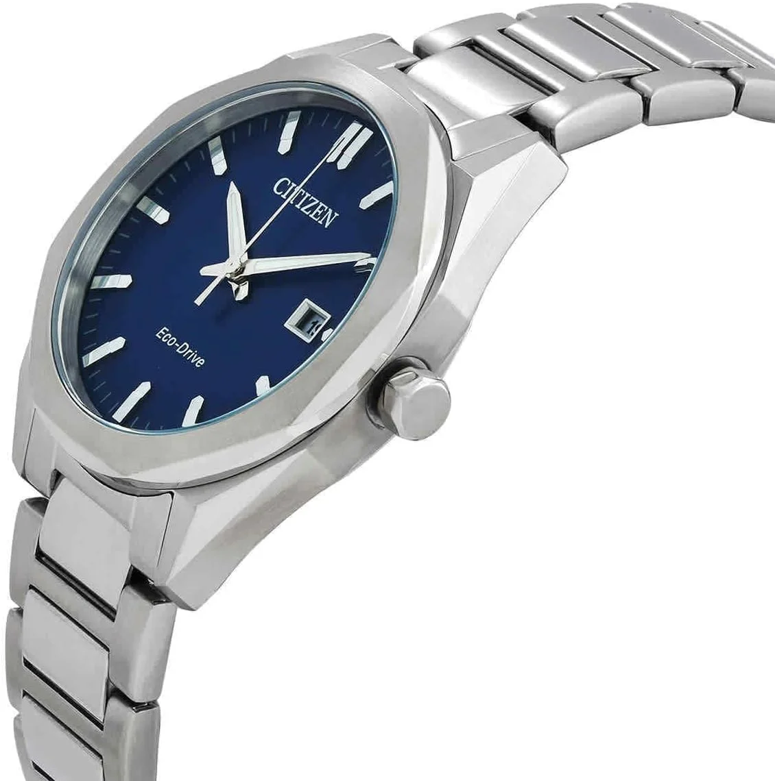 ساعت مچی عقربهای مردانه سیتیزن مدل BM7620-83L با بند استیل ضد زنگ، نقرهای، مدرن ساعت مچی عقربهای مردانه سیتیزن مدل BM7620-83L با بند استیل ضد زنگ، نقرهای، مدرن