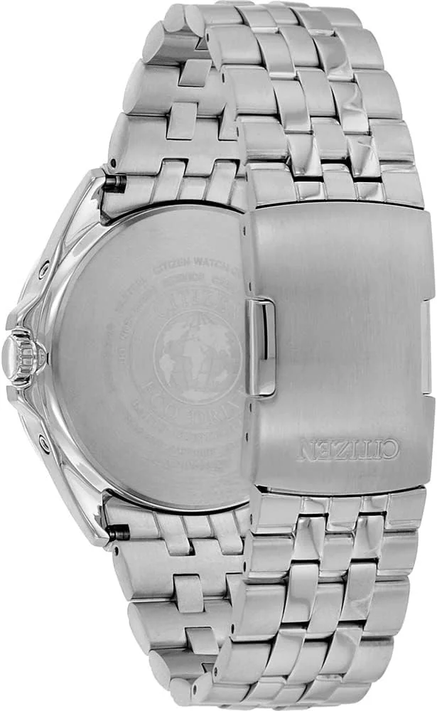 ساعت مچی مردانه سیتیزن آنالوگ اکو-درایو با بند استیل ضد زنگ