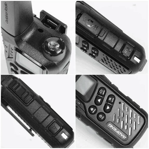 بیسیم دو طرفه BAOFENG EP-25 FRS، دارای 22 کانال FRS، اسکن کد های خصوصی و ذخیره مانیتور کانال، نشانگر سطح باتری، چراغ اضطراری، ذخیره باتری/برق، باتری 1500 میلی آمپر ساعتی، بسته 10 عددی، مشکی | EP-25