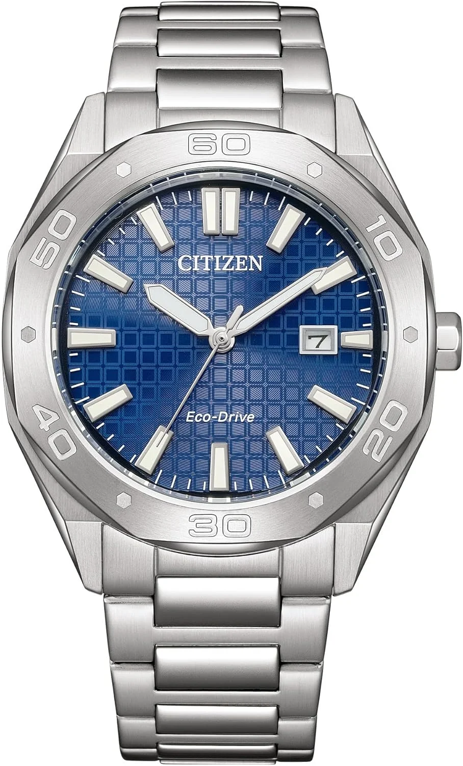 ساعت مچی مردانه سیتیزن مدل آنالوگ با صفحه آبی - BM7630-80L