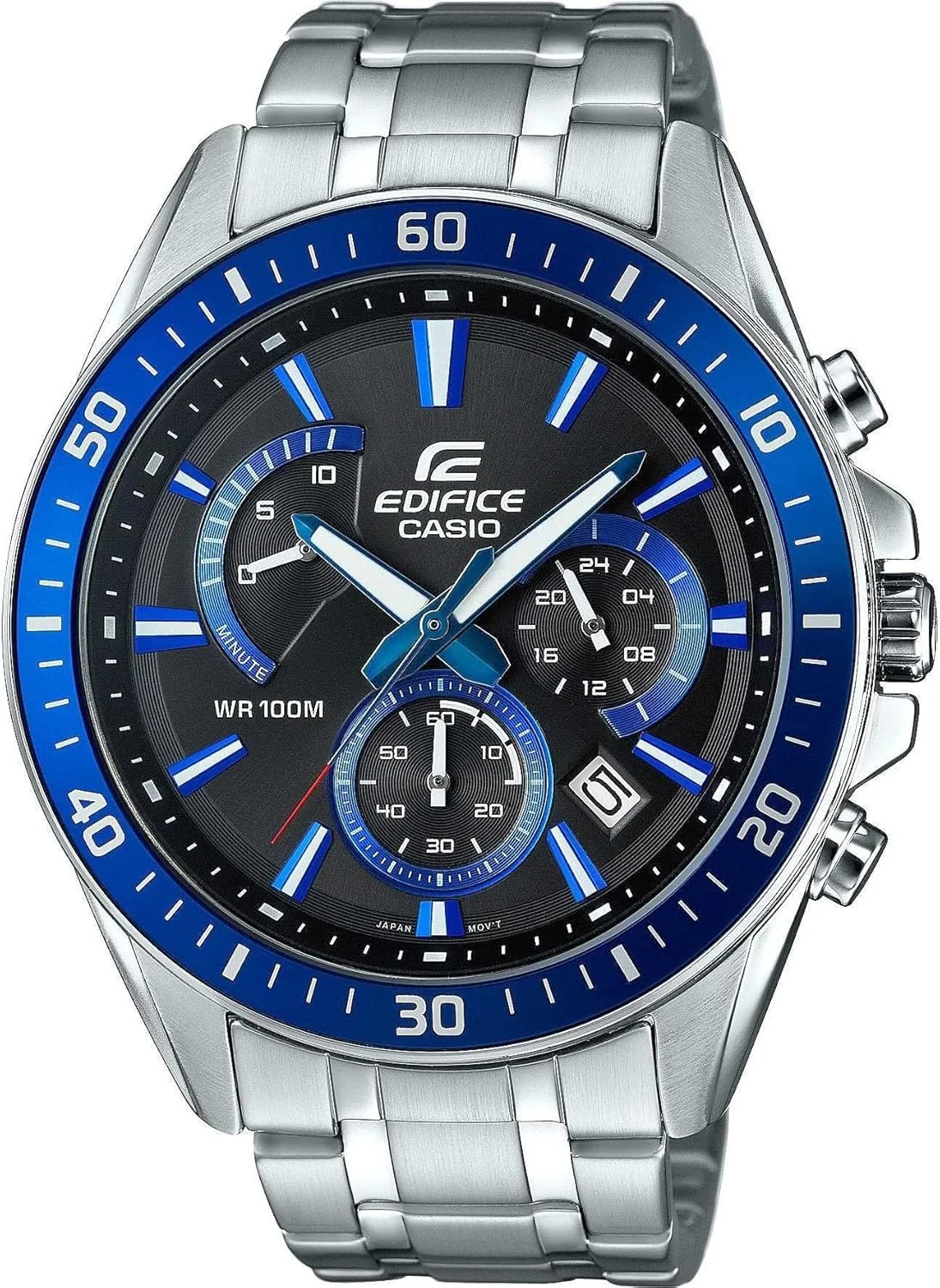 ساعت مچی مردانه کاسیو، نمایشگر آنالوگ و بند استیل