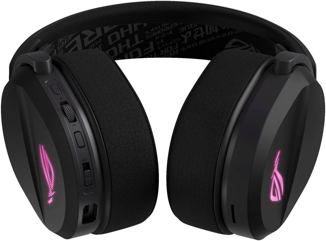 هدست گیمینگ سه حالته ایسوس ROG Pelta، درایورهای دیافراگمی تیتانیومی 50 میلی‌متری ROG، میکروفون بوم فوق‌العاده پهن باند 10 میلی‌متری، ظرفیت باتری 900 میلی‌آمپر ساعت، مشکی | 90YH0410-BHUA00