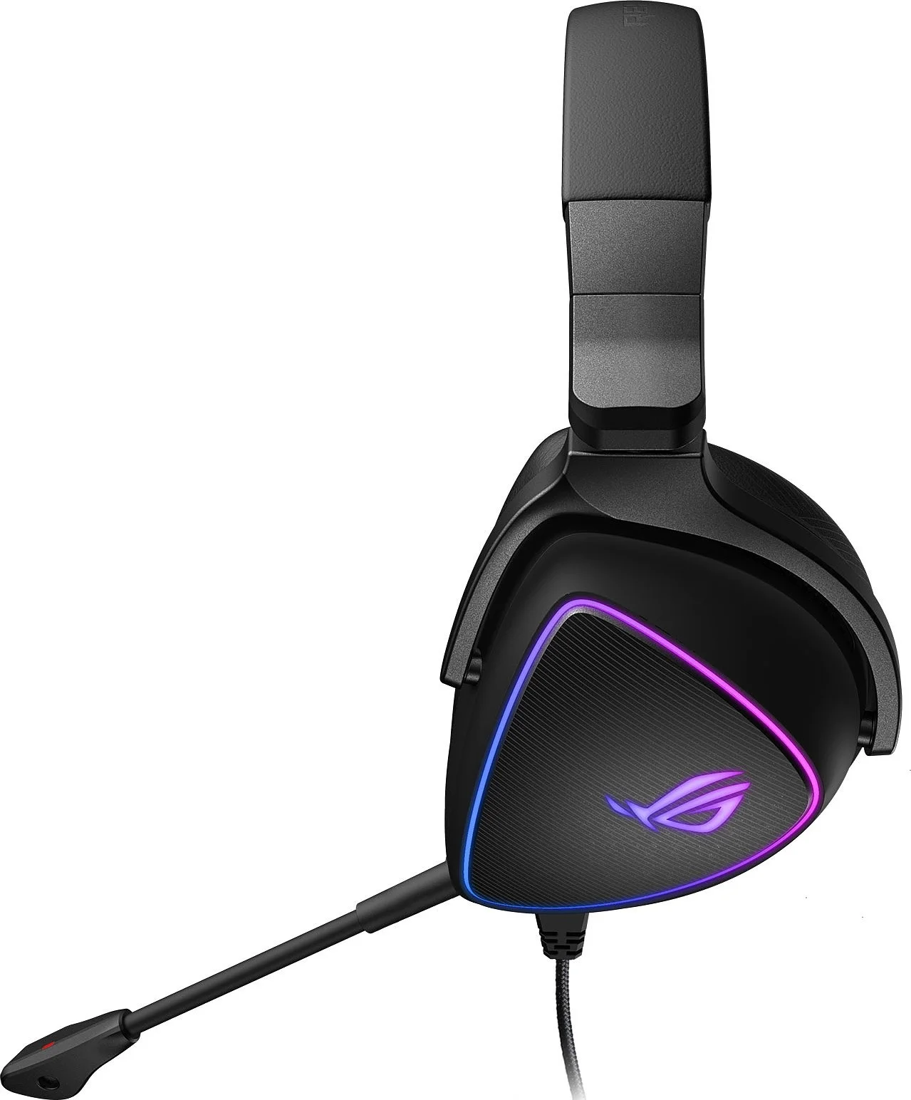 هدست گیمینگ ایسوس Rog Delta S با USB-C، میکروفون با قابلیت حذف نویز مجهز به هوش مصنوعی، هدفون روگوشی برای PC/Mac/Sony، طراحی ارگونومیک، مشکی | 90YH02K0-B2UA00