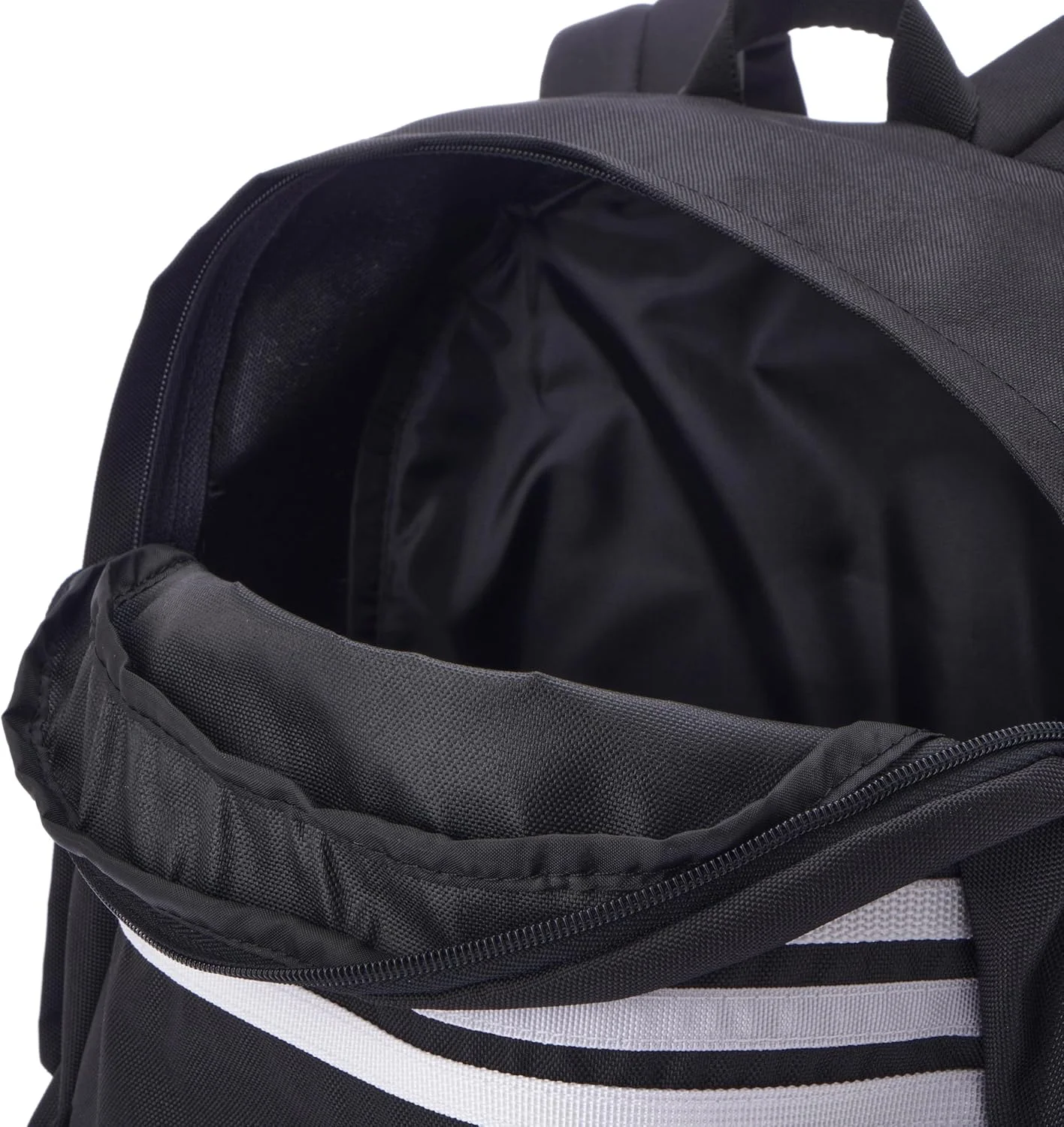 کوله پشتی کلاسیک راه راه آدیداس مشکی униsex بزرگسالان، NS