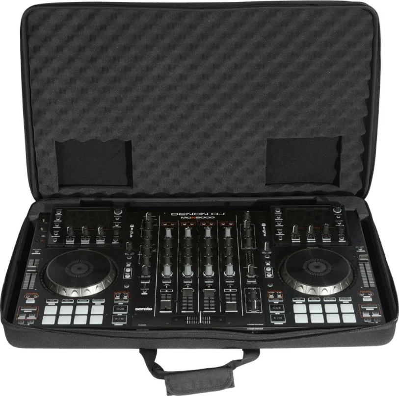 کیف هارد UDG U8305BL Creator مناسب برای پایونیر DDJ-1000/ XDJ-RX2/ Denon DJ MCX8000/ Roland DJ-808، دارای دستگیره حمل راحت، مشکی | U8305BL