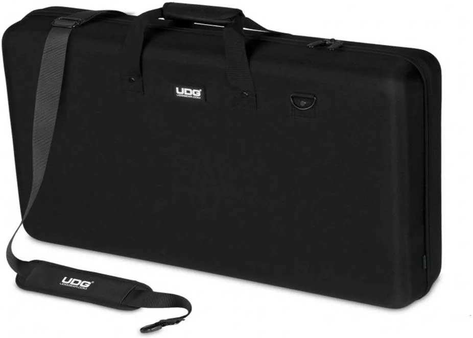 کیف حمل هارد کیس UDG Creator برای پایونیر XDJ-RX3، فوم EVA قالب‌گیری شده Durashock، بند شانه‌ای راحت، دسته مقاوم، فضای داخلی پشمی نرم، مشکی | U8315BL