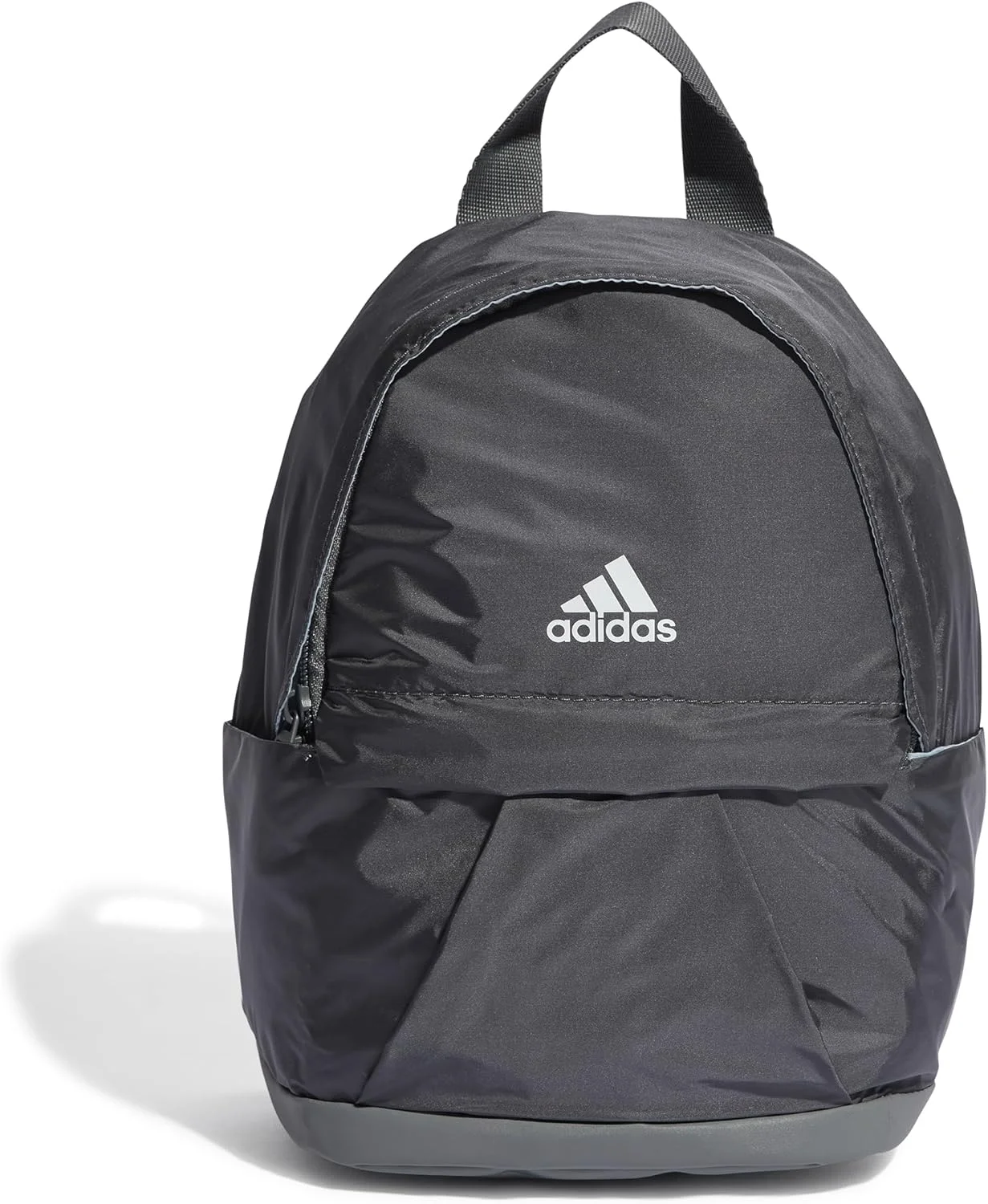 کوله پشتی زنانه کلاسیک آدیداس مدل Gen Z، سایز خیلی کوچک، خاکستری پنج/سفید/خاکستری پنج، تک سایز