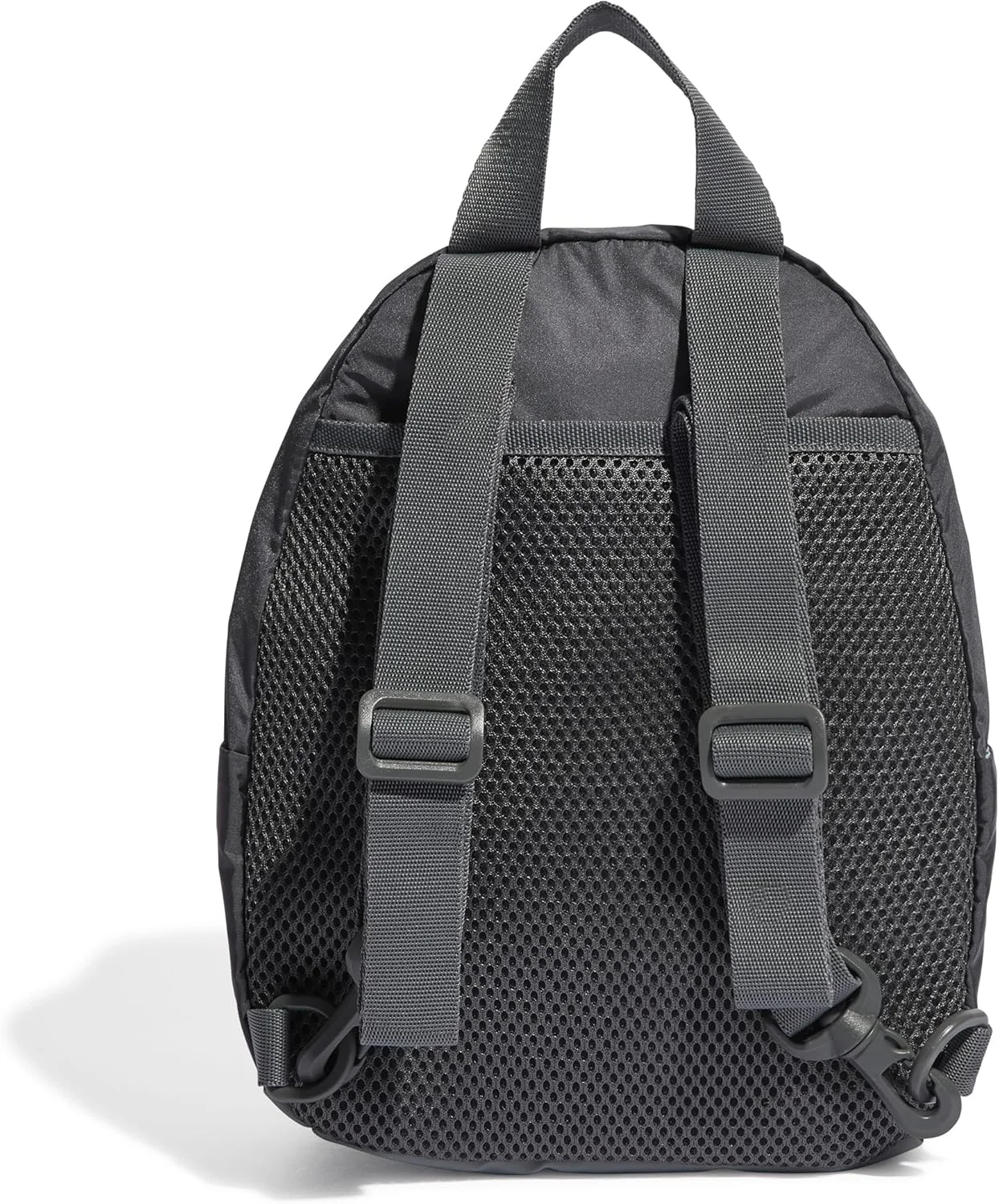 کوله پشتی زنانه کلاسیک آدیداس مدل Gen Z، سایز خیلی کوچک، خاکستری پنج/سفید/خاکستری پنج، تک سایز