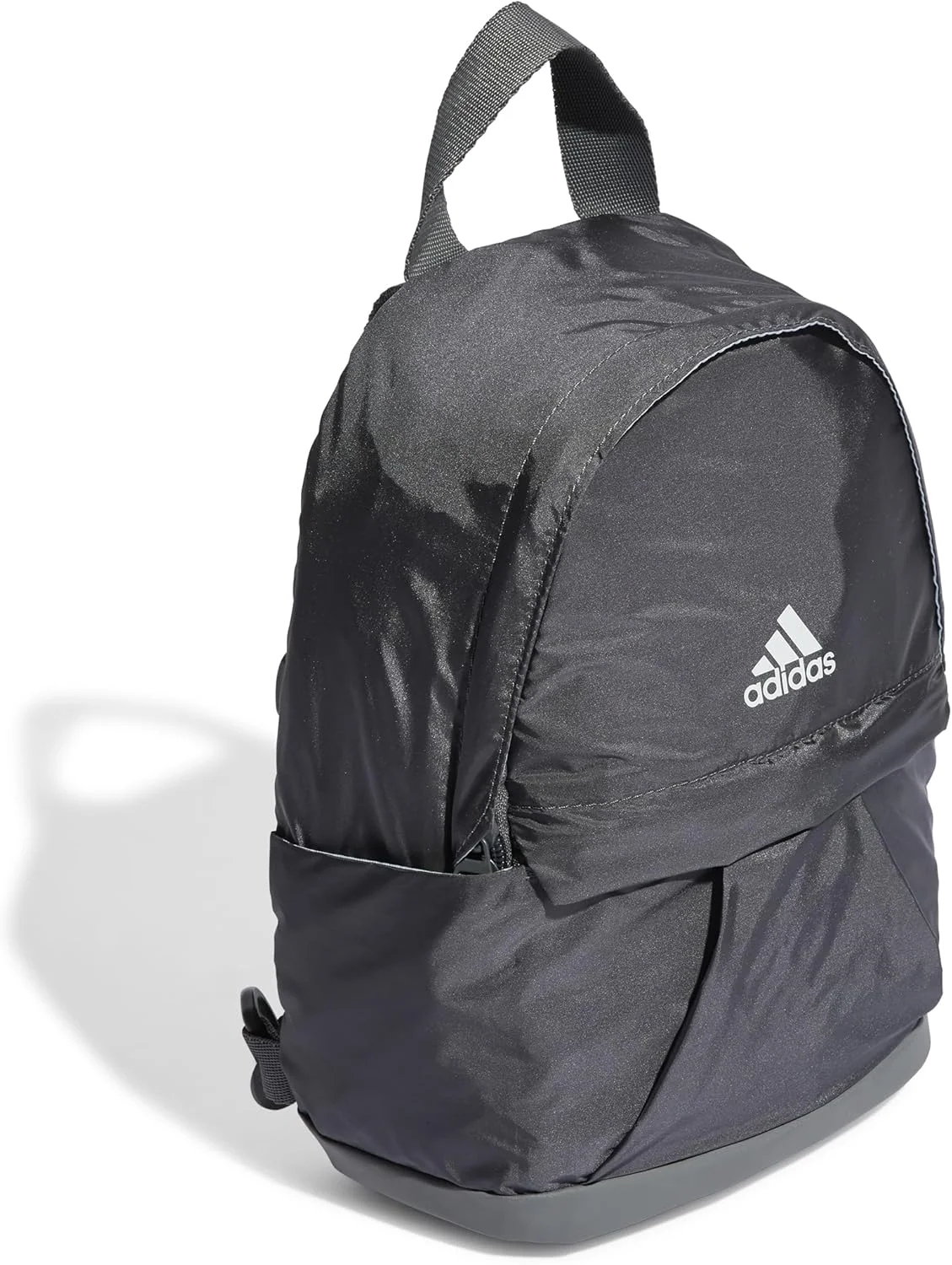 کوله پشتی زنانه کلاسیک آدیداس مدل Gen Z، سایز خیلی کوچک، خاکستری پنج/سفید/خاکستری پنج، تک سایز