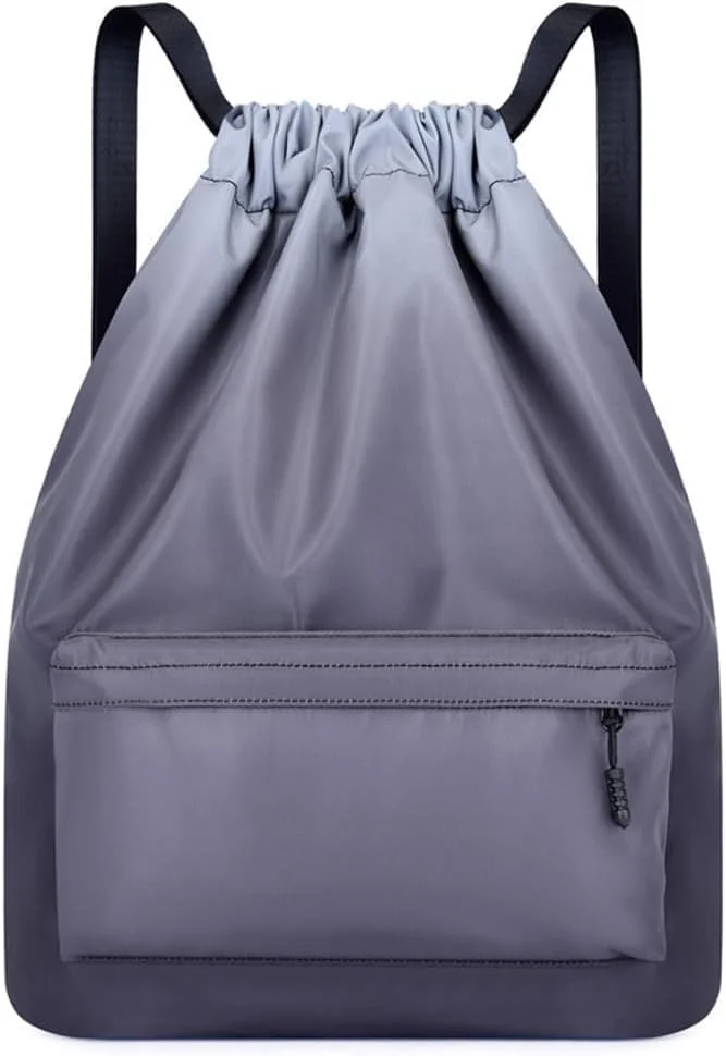 کیف های بند دار، کوله پشتی ورزشی سبک وزن ضد آب با بند پهن، کوله پشتی ورزشی برای شنا، یوگا، مناسب برای فعالیت های ساحلی و استخری مردان، زنان و کودکان