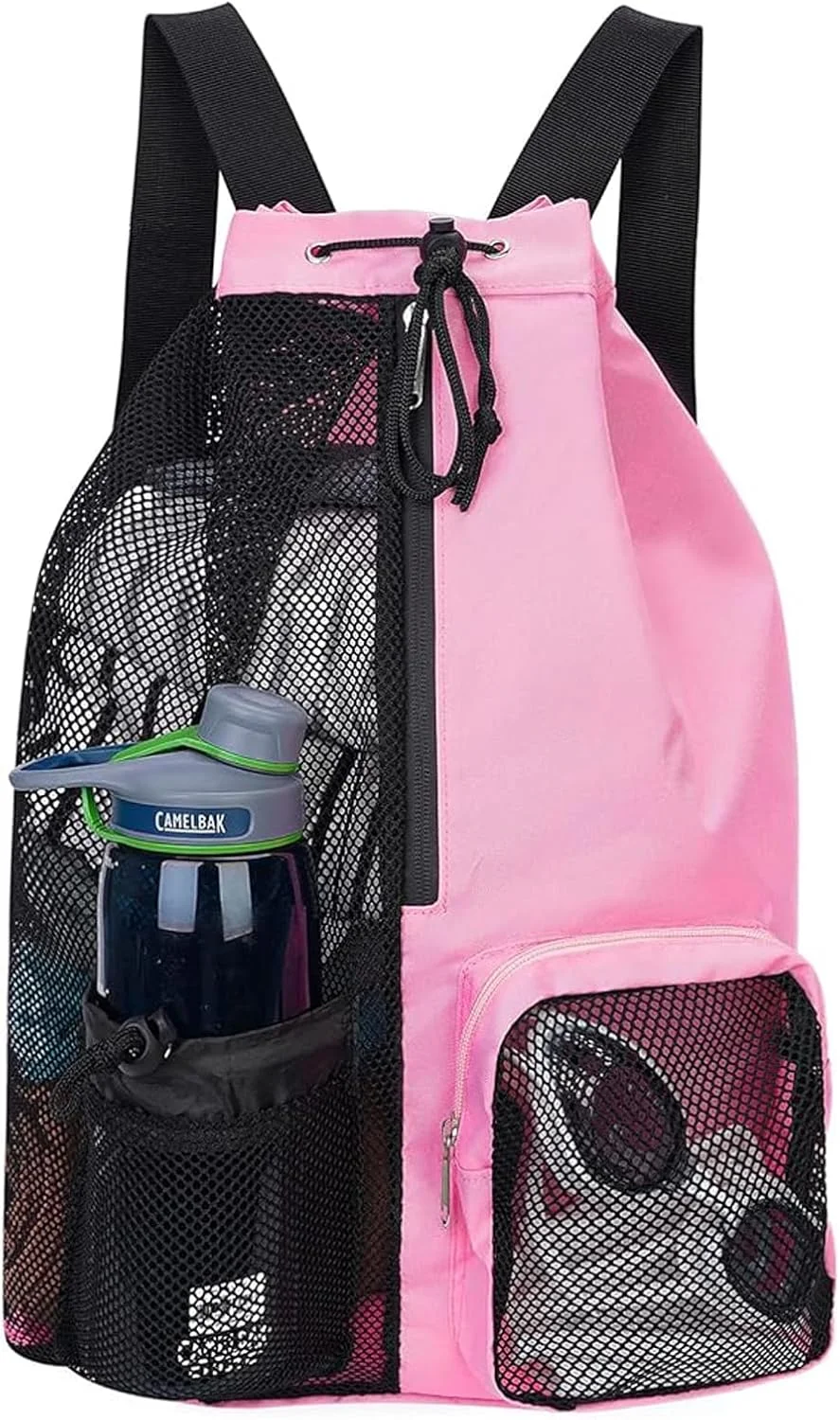 کیف شنا توری آزون، کوله پشتی بند دار با جیب خیس برای شنا، باشگاه و وسایل ورزشی