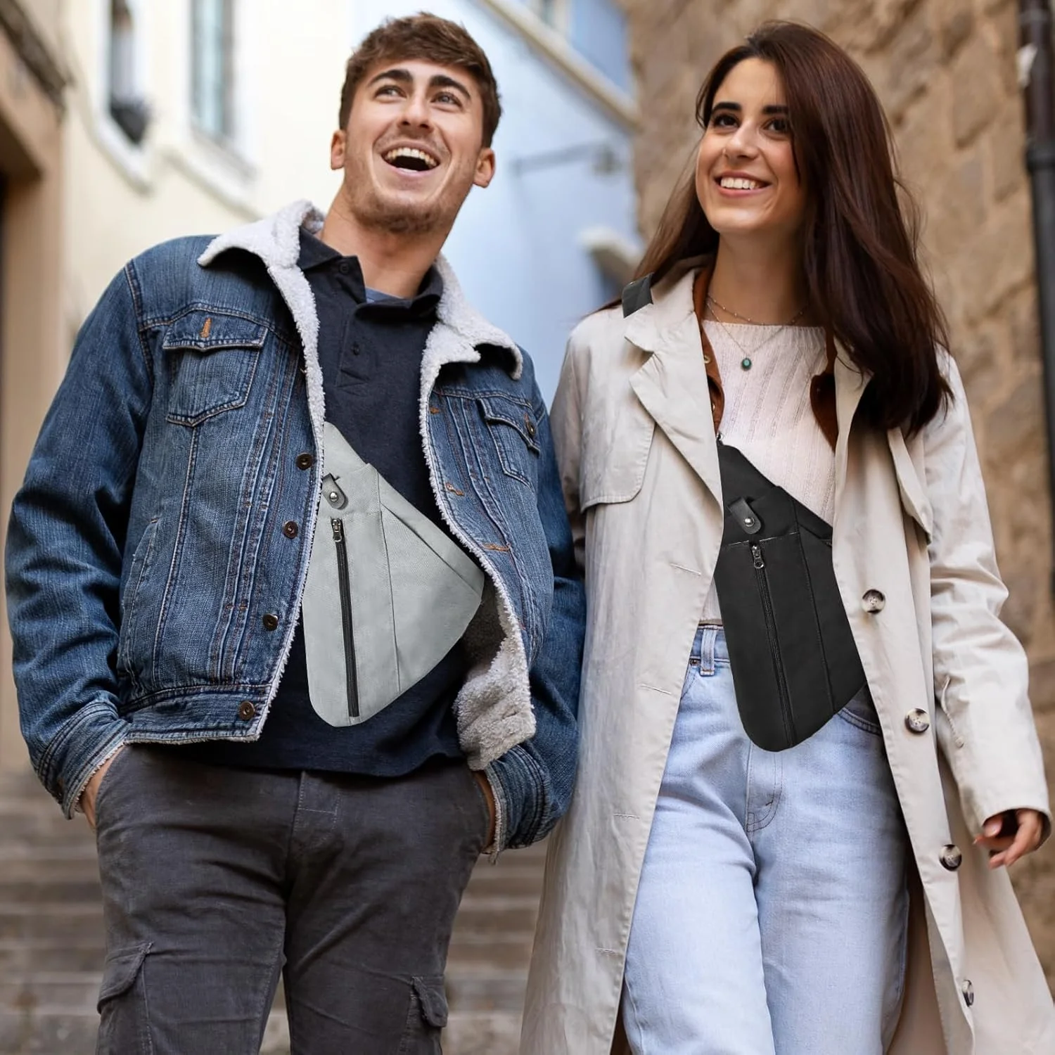 کیف دوشی آزونه برای مردان، کوله پشتی کوهنوردی یک طرفه، کیف تاکتیکی سینه ای و شانه ای با کیف قمقمه، سبک وزن، ضد سرقت، بند تک، کیف سینه ای غیر رسمی برای پیاده روی، سفر، دوچرخه سواری در فضای باز کیف دوشی آزونه برای مردان، کوله پشتی کوهنوردی یک طرفه، کیف تاکتیکی سینه ای و شانه ای با کیف قمقمه، سبک وزن، ضد سرقت، بند تک، کیف سینه ای غیر رسمی برای پیاده روی، سفر، دوچرخه سواری در فضای باز