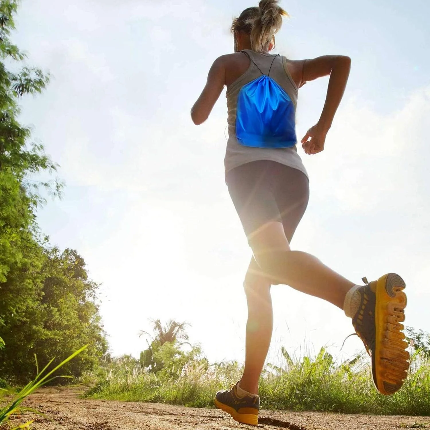 کیف های بند دار Azonee، بسته 10 عددی کوله پشتی ضد آب برای مهمانی ساحلی، مسافرت در فضای باز، ورزش، پیاده روی، کوهنوردی، شنا، کیف های هدیه بادوام چند رنگ برای کودکان مدرسه