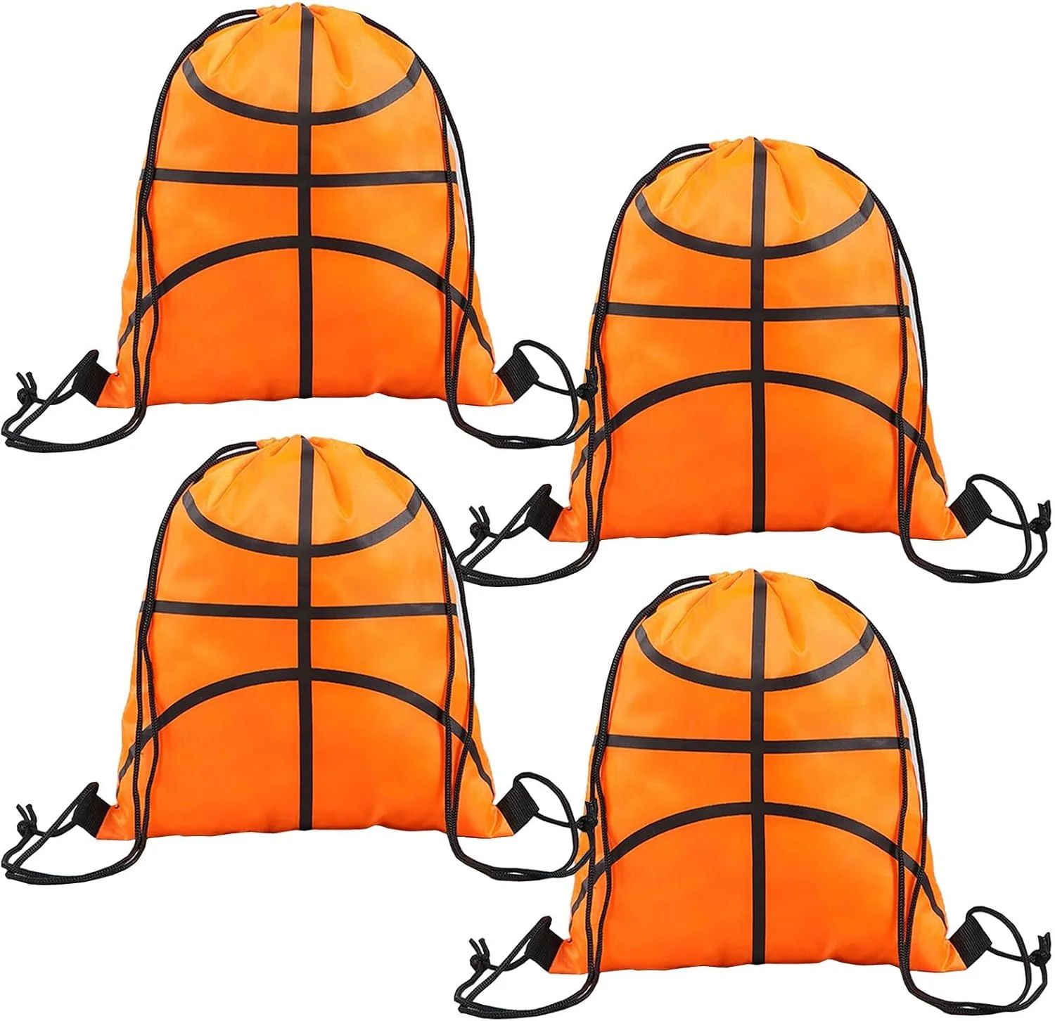 آزونه کیف های بند دار، 4 عدد کوله پشتی بند دار ضد آب برای دویدن، کیف ورزشی بند دار، کیف شنا برای ورزش، مدرسه، باشگاه، مسافرت، شنا، ساحل، سازماندهی وسایل