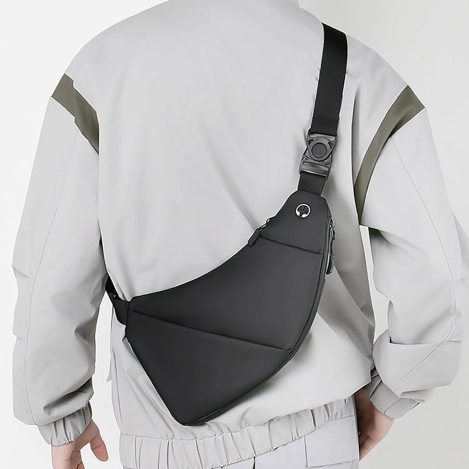 کیف دوشی آزونه - کوله پشتی سبک وزن ضد سرقت، جیبی، کمری و رودوشی مناسب برای زنان و مردان - کیف مسافرتی ورزشی و پیاده روی