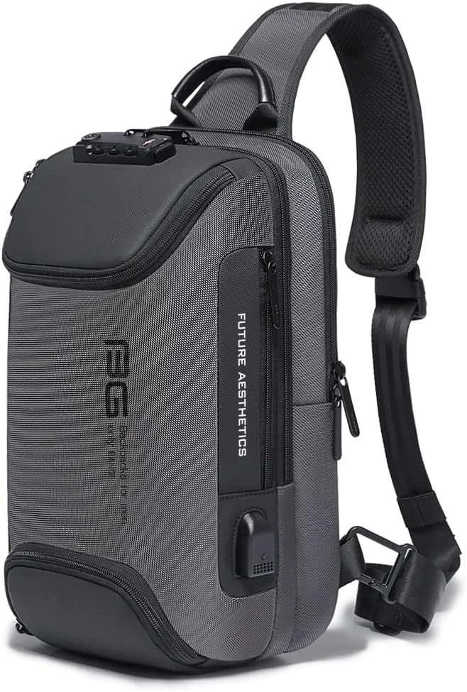 کیف دوشی ضد سرقت BANGE، کیف های رودوشی مردانه با قفل