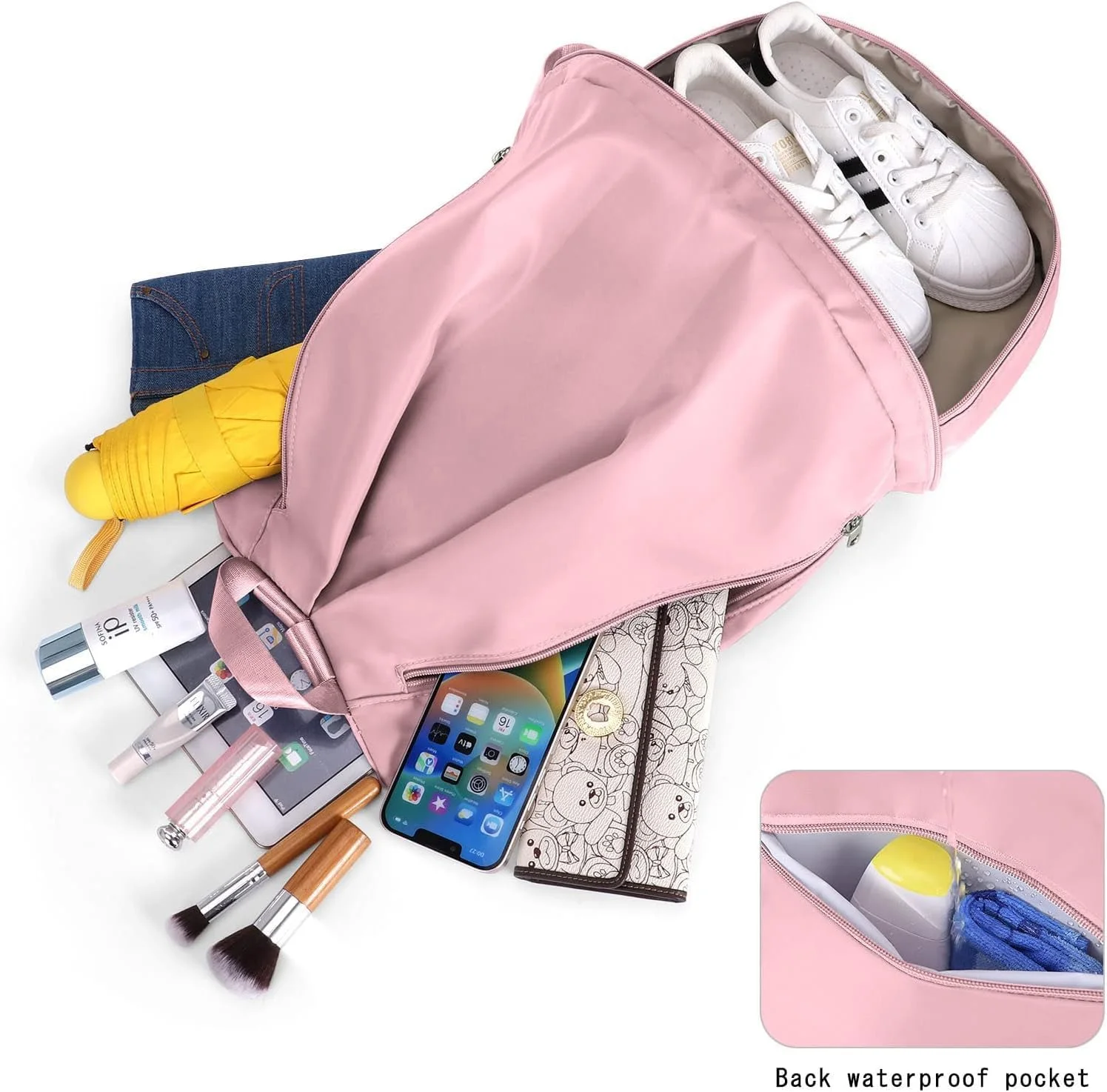 کوله پشتی ورزشی ضد آب با محفظه کفش و جیب خیس، کوله پشتی مسافرتی ورزشی، کیف ورزشی کوچک