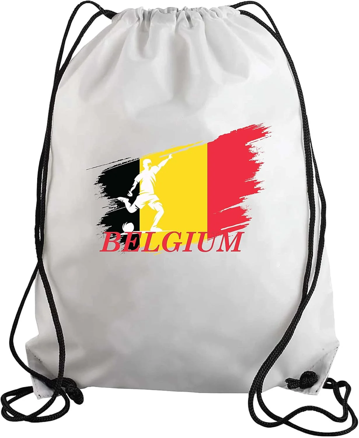 کیف بندکشی بلژیک برای طرفداران ورزشی، کوله پشتی مناسب برای بزرگسالان و کودکان