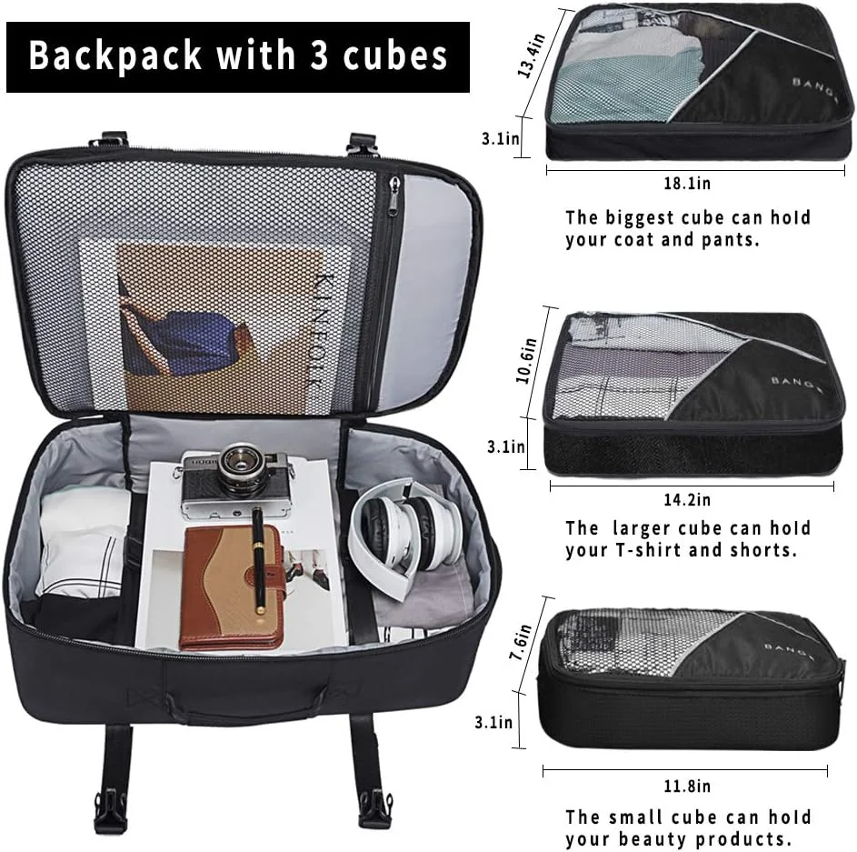 کوله پشتی مسافرتی بانگ، کیف آخر هفته 40 لیتری مورد تایید پرواز FAA