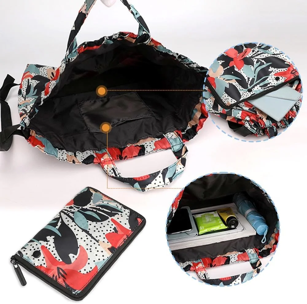 کیف بندکشی ضدآب تاشو، کوله پشتی ورزشی مسافرتی بندکشی، کوله پشتی سبک وزن غیررسمی برای ورزشگاه، خرید، پیاده روی، یوگا برای مردان، زنان، دختران و دانشجویان