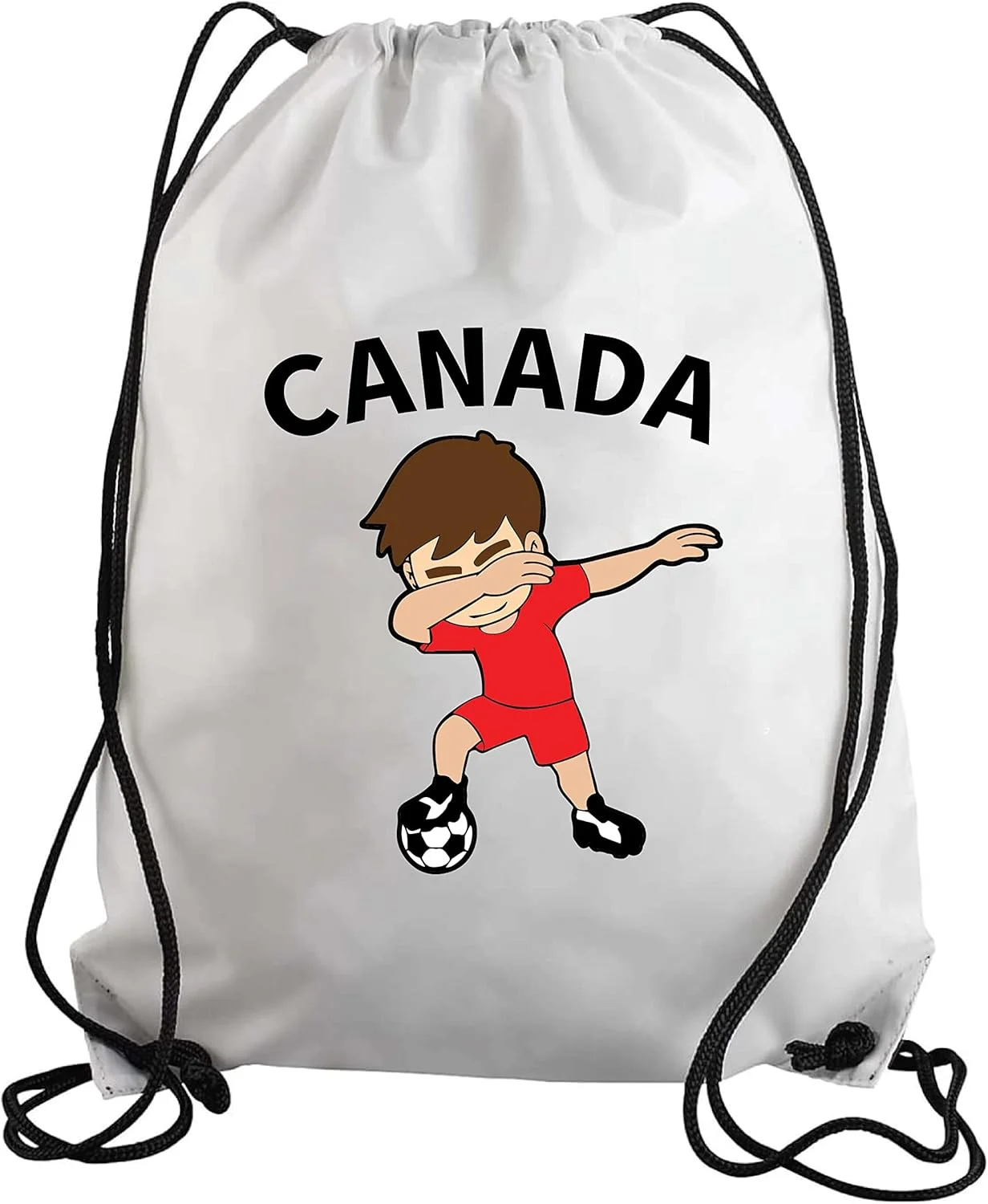 کیف بند دار کانادا برای طرفداران فوتبال، کوله پشتی مناسب برای بزرگسالان و کودکان