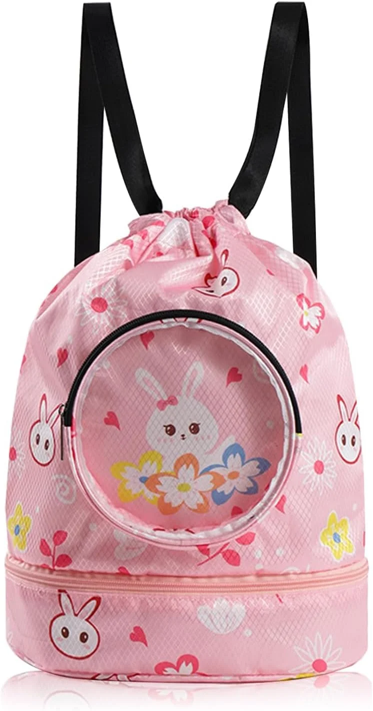 کوله پشتی بند دار شنای کودکان، کیف های بند دار جداکننده خشک و مرطوب با محفظه کفش برای استفاده ورزشی و ساحلی کودکان، کمپینگ، پیاده روی، خرید، شنا، رقص و مسافرت کوله پشتی بند دار شنای کودکان، کیف های بند دار جداکننده خشک و مرطوب با محفظه کفش برای استفاده ورزشی و ساحلی کودکان، کمپینگ، پیاده روی، خرید، شنا، رقص و مسافرت