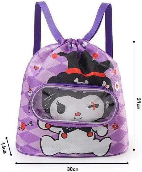 کیف شنای کودکان، کیف ضد آب کارتونی برای نگهداری وسایل خیس و خشک، کیف شنای ساحلی دوشی، پسرانه و دخترانه