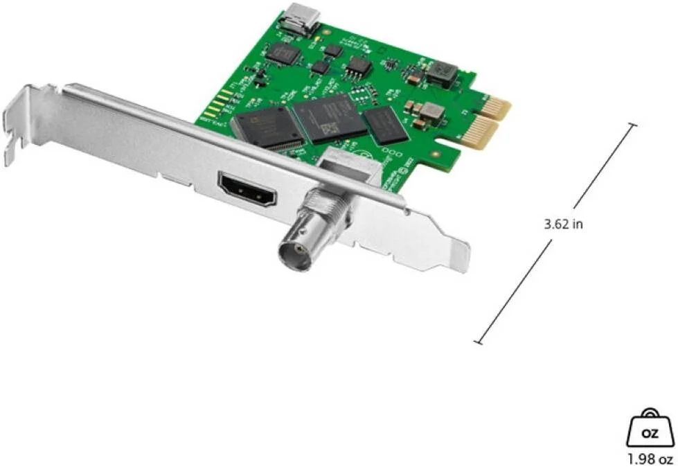 کارت کپچر Blackmagic Design DeckLink Mini Recorder HD PCIe با ورودی SDI و HDMI، کپچر ویدیویی Full HD 1080p کارت کپچر Blackmagic Design DeckLink Mini Recorder HD PCIe با ورودی SDI و HDMI، کپچر ویدیویی Full HD 1080p