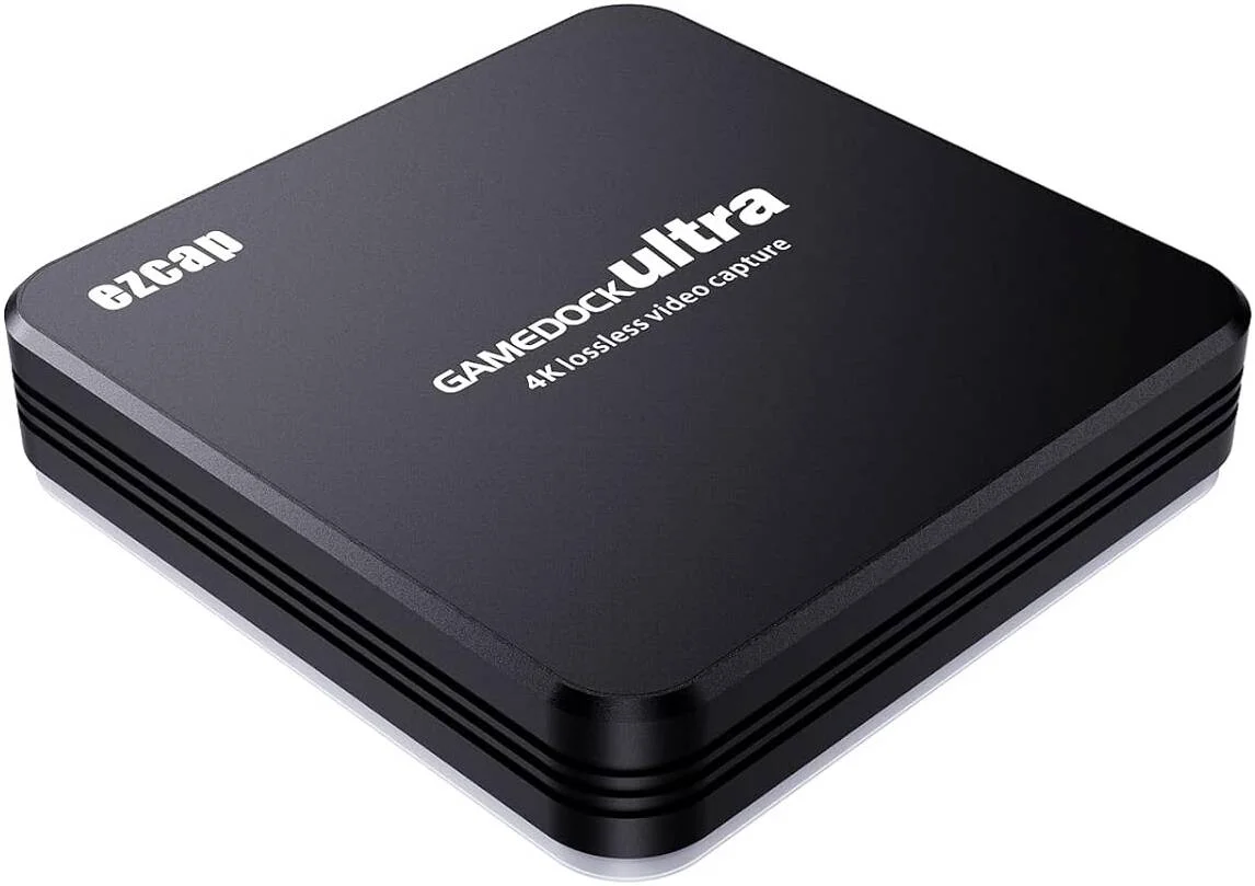 ایزدکپ 326 GameDock Ultra داکینگ استیشن، رابط Type-C USB 3.1 Gen1، عبوردهی 4Kp60 HDR، فعال شده با HDMI 2.0، خروجی صدای هدست 4 پل 3.5 میلی متری HDMI، مشکی ezcap326 ایزدکپ 326 GameDock Ultra داکینگ استیشن، رابط Type-C USB 3.1 Gen1، عبوردهی 4Kp60 HDR، فعال شده با HDMI 2.0، خروجی صدای هدست 4 پل 3.5 میلی متری HDMI، مشکی ezcap326