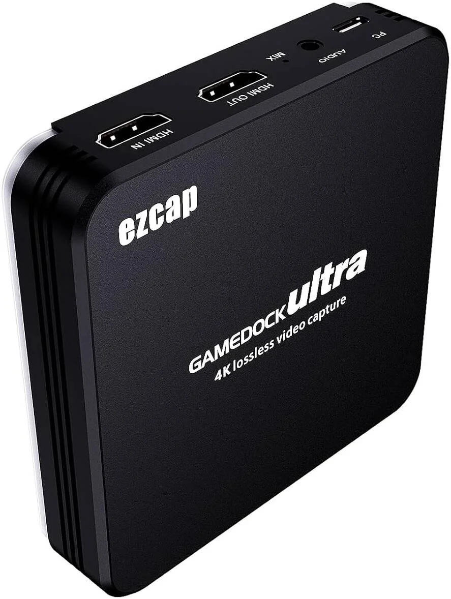 ایزدکپ 326 GameDock Ultra داکینگ استیشن، رابط Type-C USB 3.1 Gen1، عبوردهی 4Kp60 HDR، فعال شده با HDMI 2.0، خروجی صدای هدست 4 پل 3.5 میلی متری HDMI، مشکی ezcap326 ایزدکپ 326 GameDock Ultra داکینگ استیشن، رابط Type-C USB 3.1 Gen1، عبوردهی 4Kp60 HDR، فعال شده با HDMI 2.0، خروجی صدای هدست 4 پل 3.5 میلی متری HDMI، مشکی ezcap326