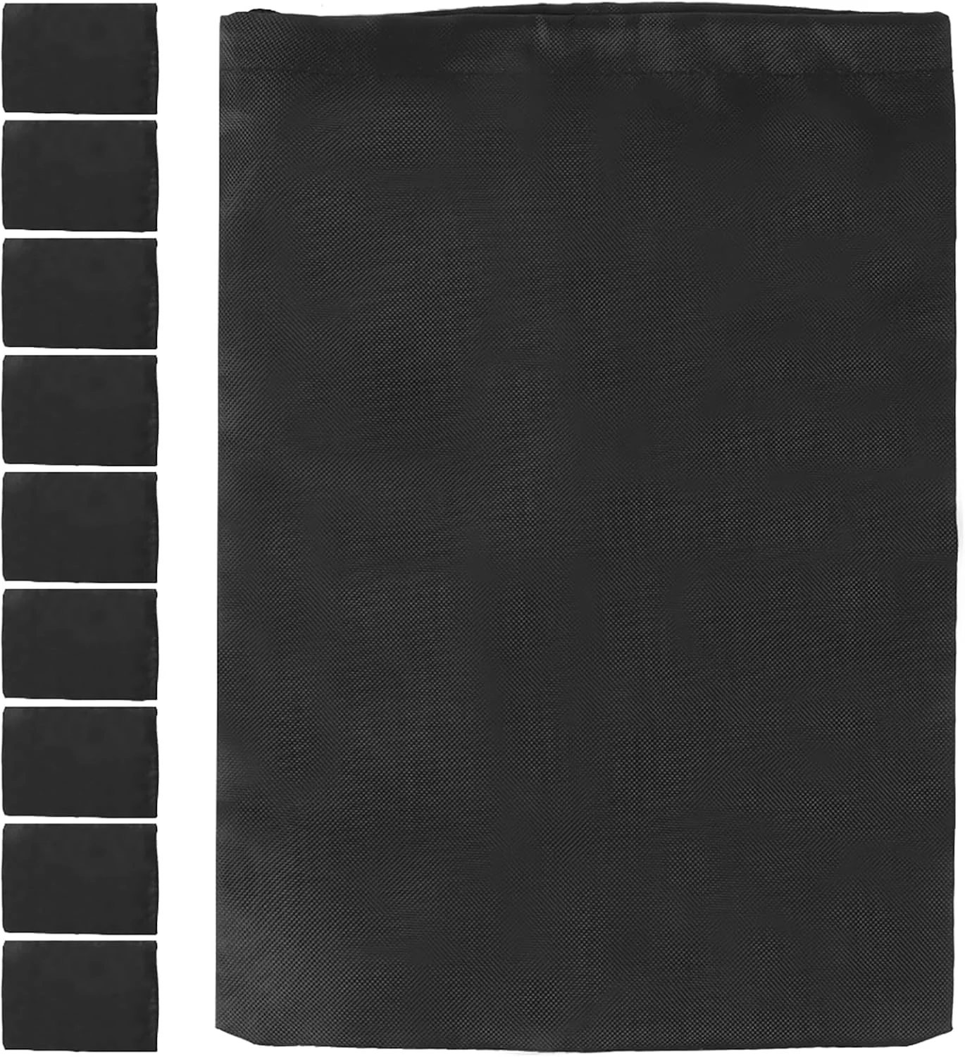 کوله پشتی بند دار، کیف بند دار 15 در 20 سانتی متر، کیف حمل بند دار مشکی، کیسه بند دار پلی استر، کیف نگهداری طناب ورزشی ضد آب، کیف ورزشی برای زنان و مردان