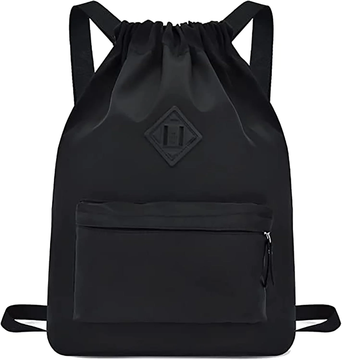 کیف کوله پشتی بند دار ورزشی، کیف بند دار ضد آب، با زیپ و جیب جلو و عقب برای مردان و زنان (بزرگ)