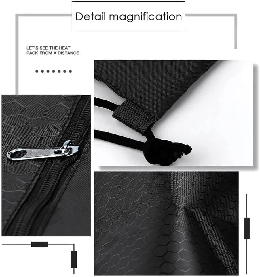 کیف کوله پشتی بند دار Xspring، ضد آب با جیب زیپ دار، کیف ورزشی باشگاه، کیف بند دار برای فضای باز، ورزش، دویدن، شنا و مسافرت، مناسب برای همه کیف کوله پشتی بند دار Xspring، ضد آب با جیب زیپ دار، کیف ورزشی باشگاه، کیف بند دار برای فضای باز، ورزش، دویدن، شنا و مسافرت، مناسب برای همه