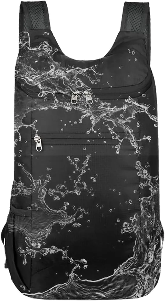 کوله پشتی مشکی مدل Cici، کوله پشتی ضد آب برای ساحل و کوهنوردی