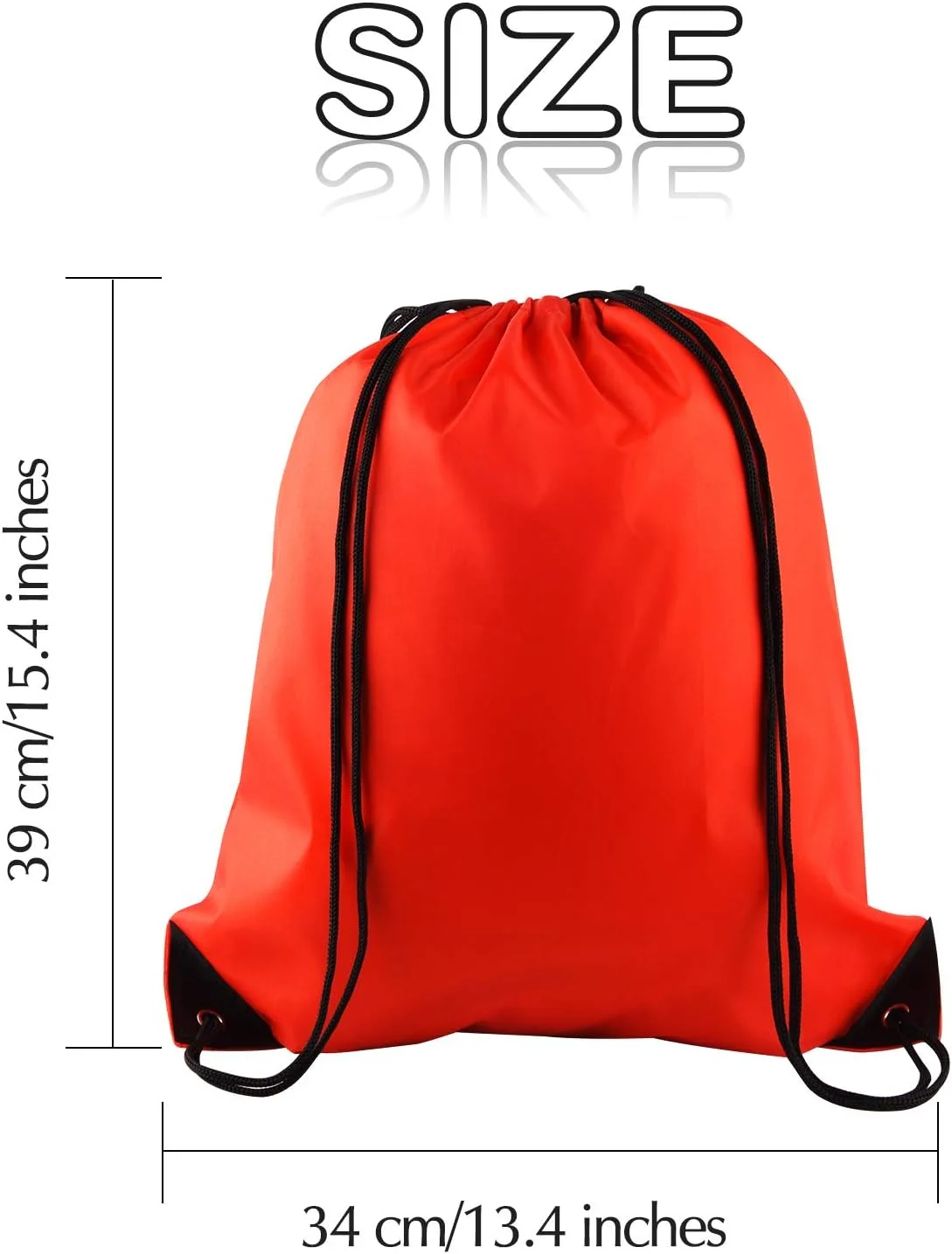 کیف کوله پشتی بند دار FEPITO بسته 2-15 عددی، کیف ورزشی بند دار، کیف باشگاه ورزشی برای باشگاه یا مسافرت کیف کوله پشتی بند دار FEPITO بسته 2-15 عددی، کیف ورزشی بند دار، کیف باشگاه ورزشی برای باشگاه یا مسافرت