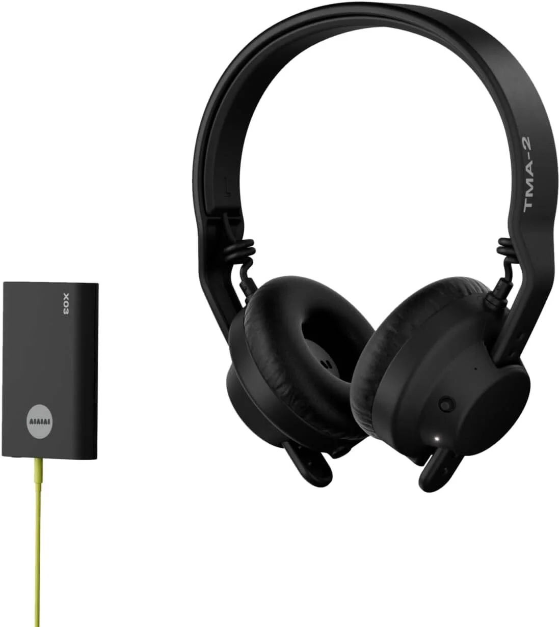 هدفون بی سیم DJ مدل Aiaiai TMA-2، قطر درایور 40 میلی متر، دیافراگم بیوسلولز، آهنربای نئودیمیوم N45 با کیفیت بالا، تا 20 ساعت عمر باتری، مشکی | TMA-2