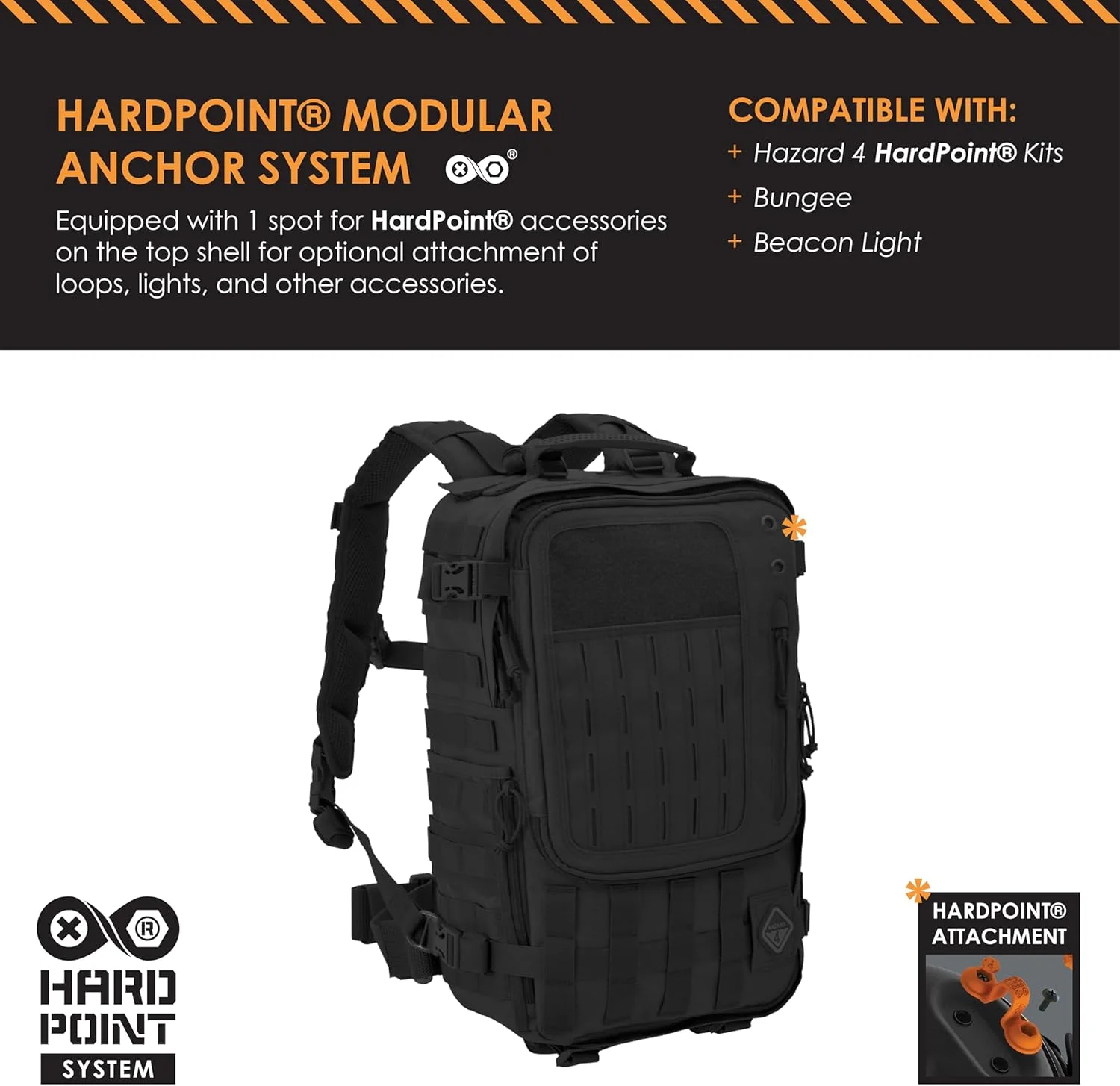 کیف پشتی چرخشی Second Front(TM) از Hazard 4