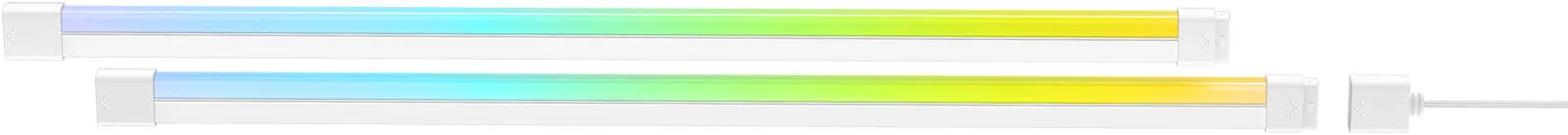 نوار نورانی DeepCool EA080 aRGB، ابعاد نوار نور 400 x 8 x 16 میلی متر، پورت MB aRGB 3-PIN، LED RGB آدرس پذیر SMD3535، جنس سیلیکون + FPCB + ABS | EA080