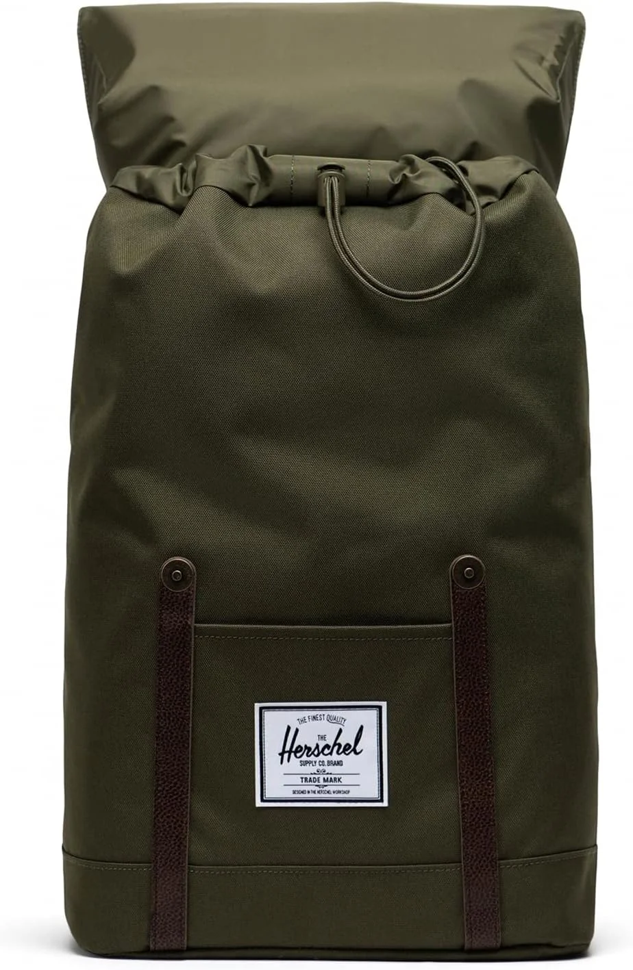 کوله پشتی هرشل Retreat، سبز پیچکی/قهوه چیکوری، کلاسیک 19.5 لیتری، کوله پشتی Retreat، سایز One Size