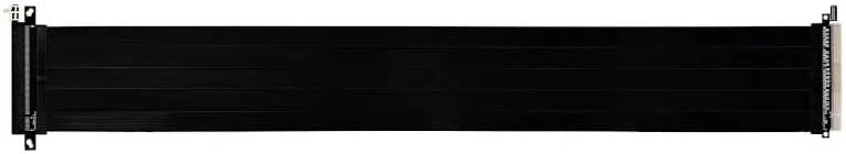 کابل رایزر PCI-E 4.0 لیان لی 600 میلی‌متری، نرخ بیت 16GT/s، پهنای باند دو برابر PCIe 3.0، مشکی | PW-PCI-4-60X