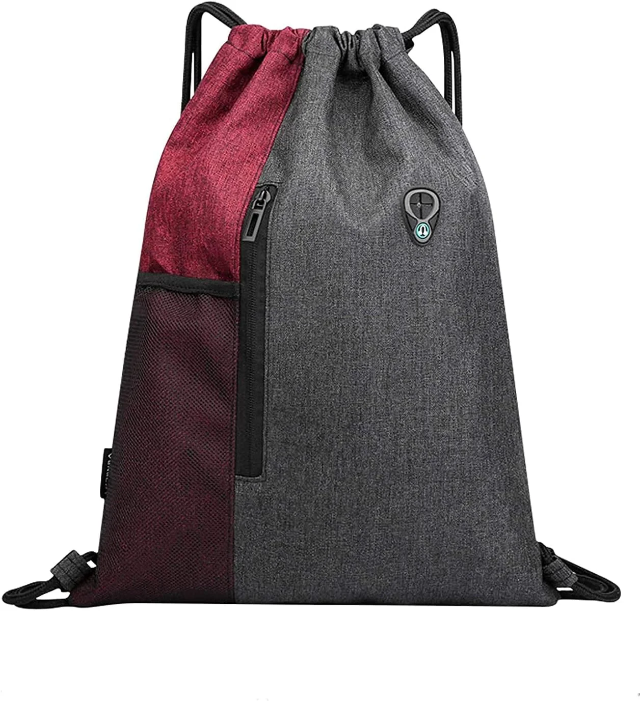 کیف کوله پشتی بند دار چند منظوره KASTWAVE با جیب - ایده آل برای ورزش، دویدن، شنا و فعالیت های خارج از منزل - کوله پشتی قرمز унисекс