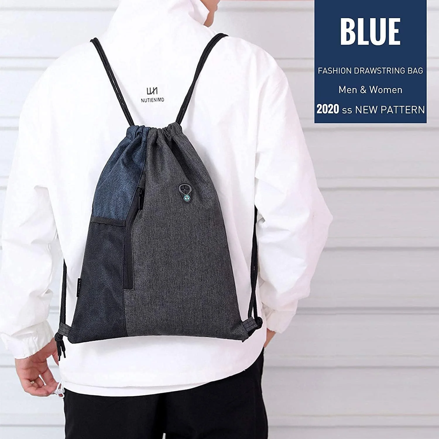 کیف کوله پشتی ورزشی بند دار چند منظوره KASTWAVE با جیب برای ورزش های فضای باز، دویدن و شنا - کوله پشتی آبی اسپرت